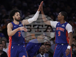 Pistons Knicks Basketball