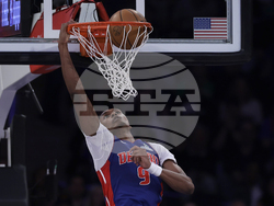 Pistons Knicks Basketball