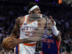 Pistons Knicks Basketball