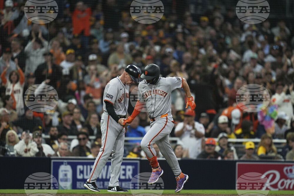 Giants Padres Baseball