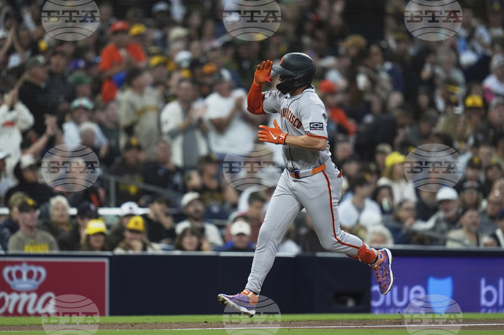 Giants Padres Baseball