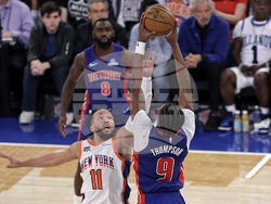 Pistons Knicks Basketball