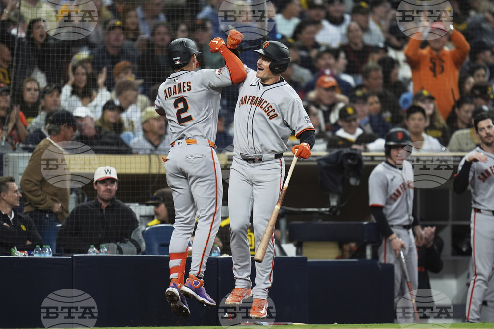 Giants Padres Baseball