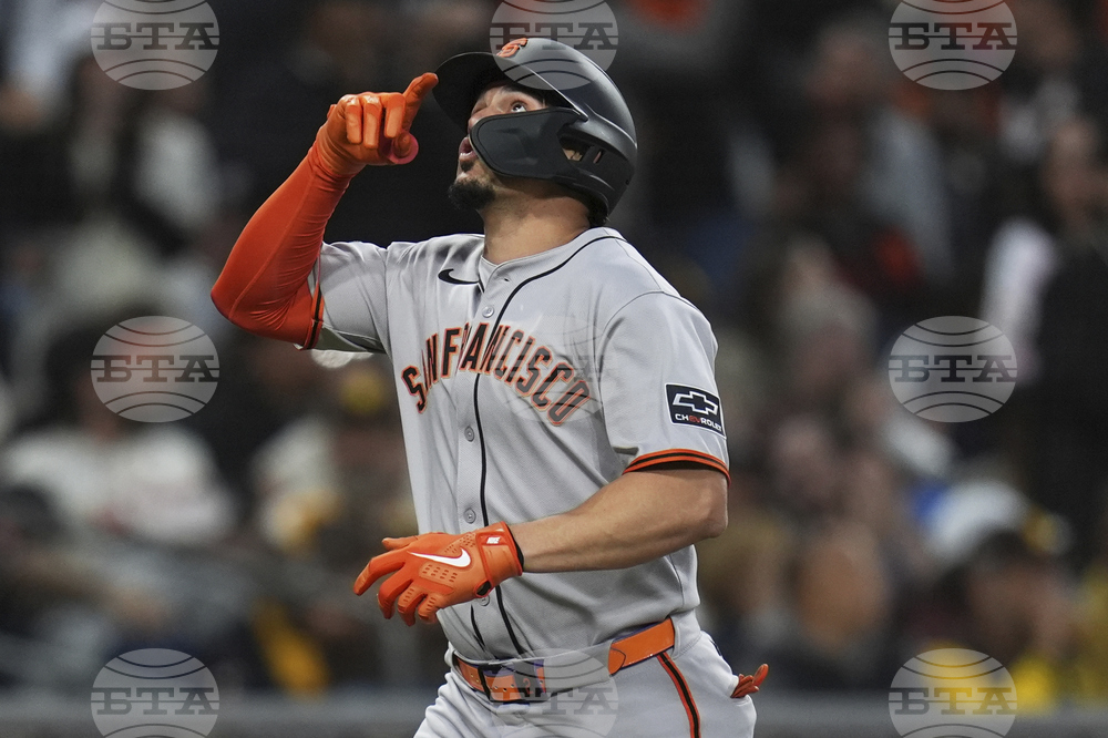 Giants Padres Baseball