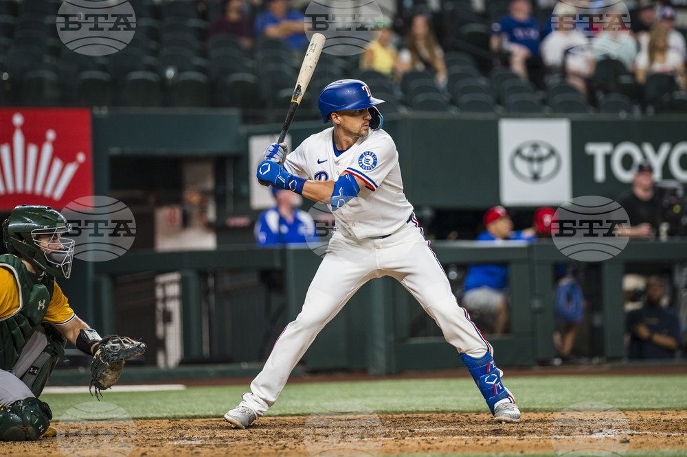 Athletics Rangers Baseball