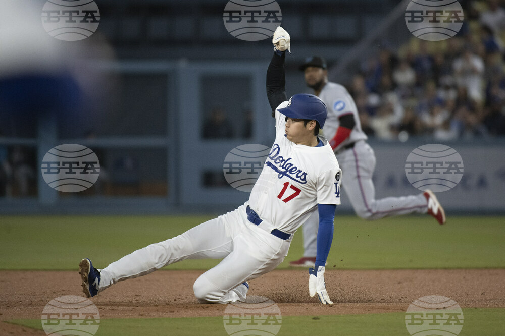 Marlins Dodgers Baseball