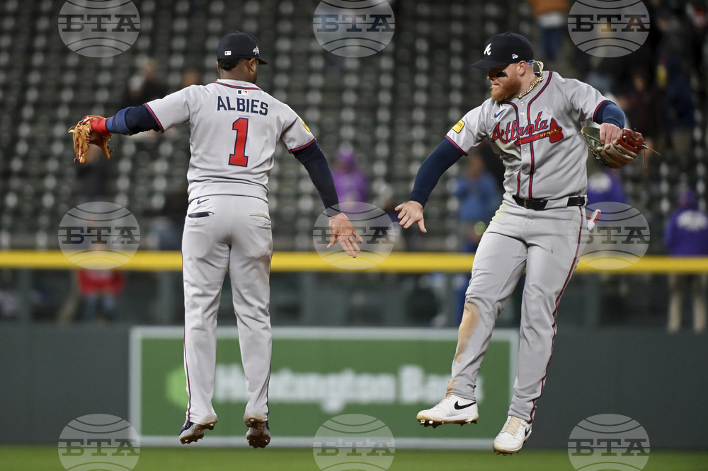 Braves Rockies Baseball