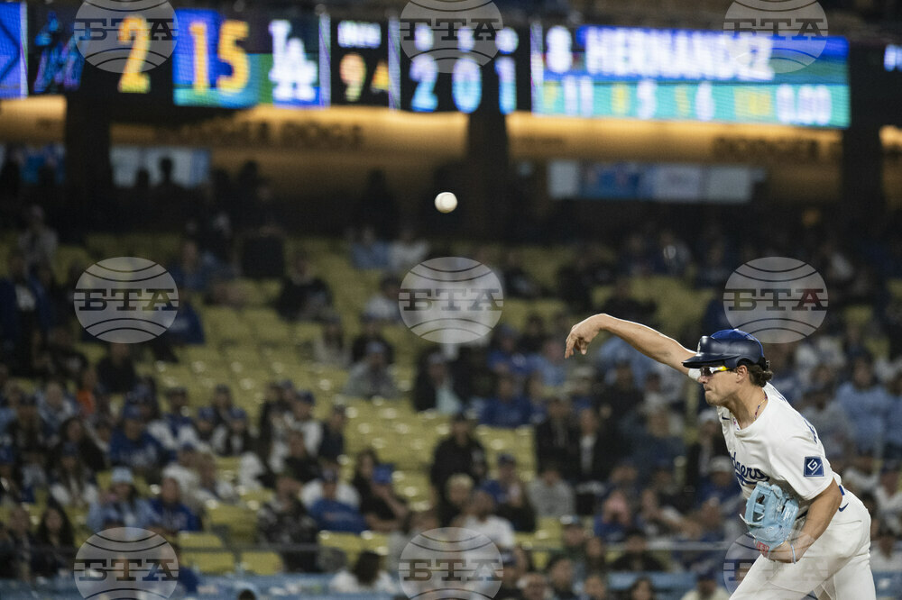 Marlins Dodgers Baseball