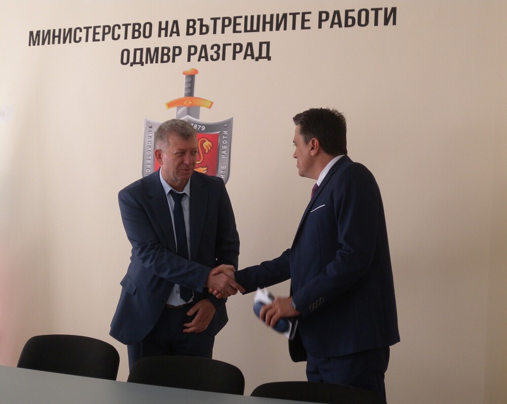 Комисар Ганчо Ганев е новият заместник-директор на Областната дирекция на МВР в Разград 