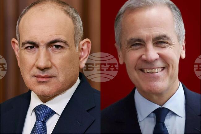 АРМЕНПРЕС: Никол Пашинян поздрави Марк Карни за победата на парламентарните избори в Канада