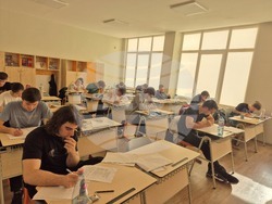 Общо 119 гимназисти участваха във финалния кръг на Националната олимпиада по физика на Министерството на образованието и науката. Снимка: МОН