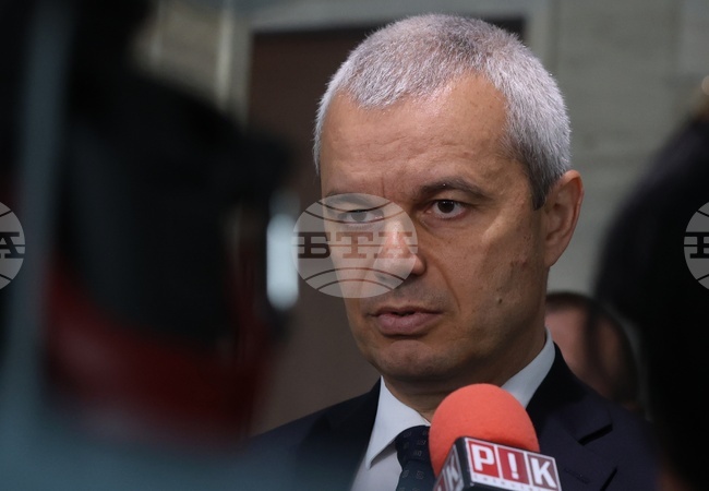 За протест против еврото на 31 май в София и страната съобщи Костадин Костадинов