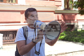 Кюстендил - протест - ВЕИ