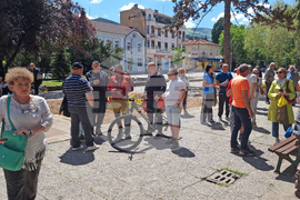 Кюстендил - протест - ВЕИ