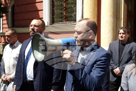 Кюстендил - протест - ВЕИ