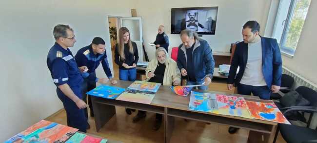 Бедствието през своя поглед показаха в близо 150 рисунки ученици от област Разград 