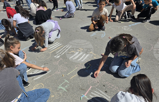 Село Първомай - СУ "Свети Паисий Хилендарски" - ученици - инициатива
