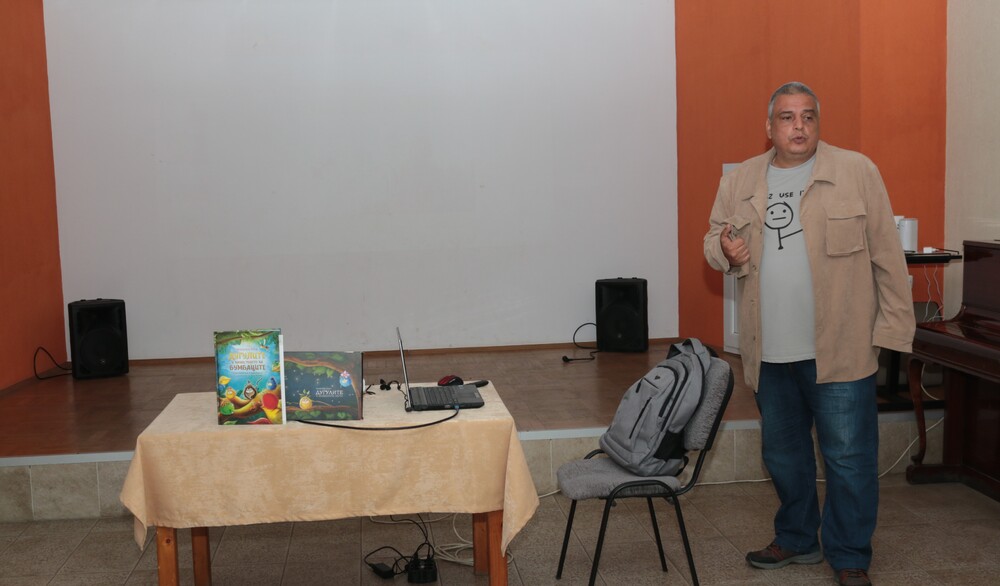 НЧ „Добри Войников-1856“ – Шумен: Среща с Тони Теллалов