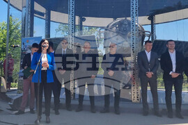 Стара Загора - откриване на монумент "Интеркосмос България 1300"