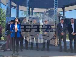 Стара Загора - откриване на монумент "Интеркосмос България 1300"