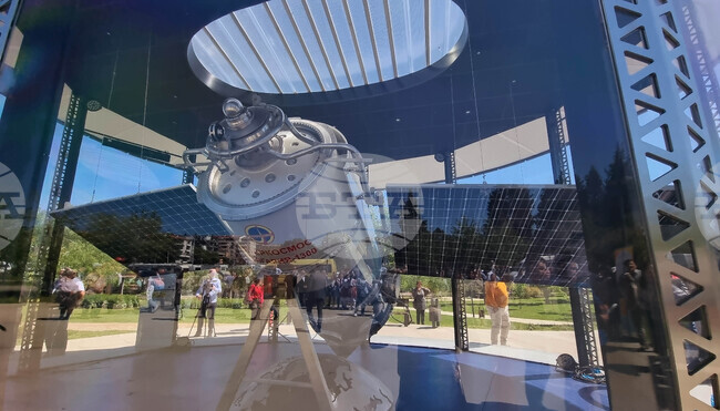 Стара Загора - откриване на монумент "Интеркосмос България 1300"