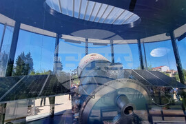 Стара Загора - откриване на монумент "Интеркосмос България 1300"