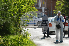 Хасково - убийство - полиция - оглед