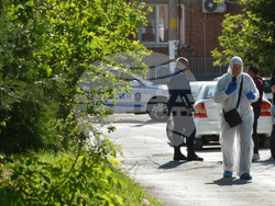 Хасково - убийство - полиция - оглед