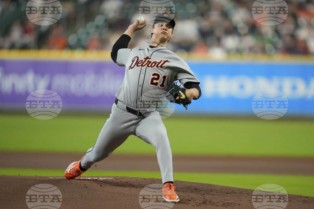 Tigers Astros Baseball