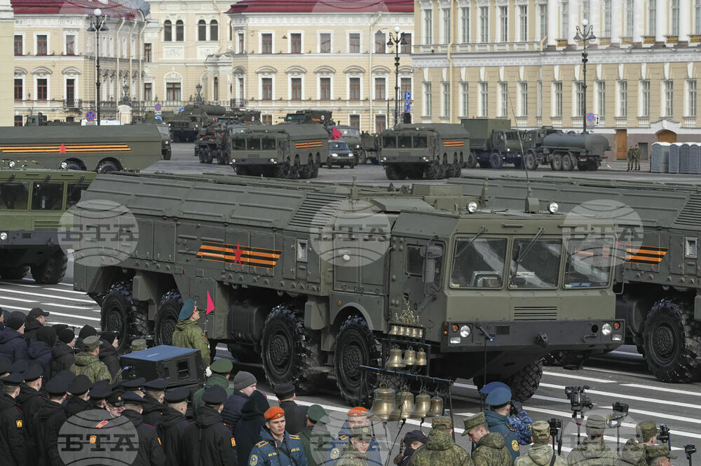 Russia Victory Day Parade Rehearsal
