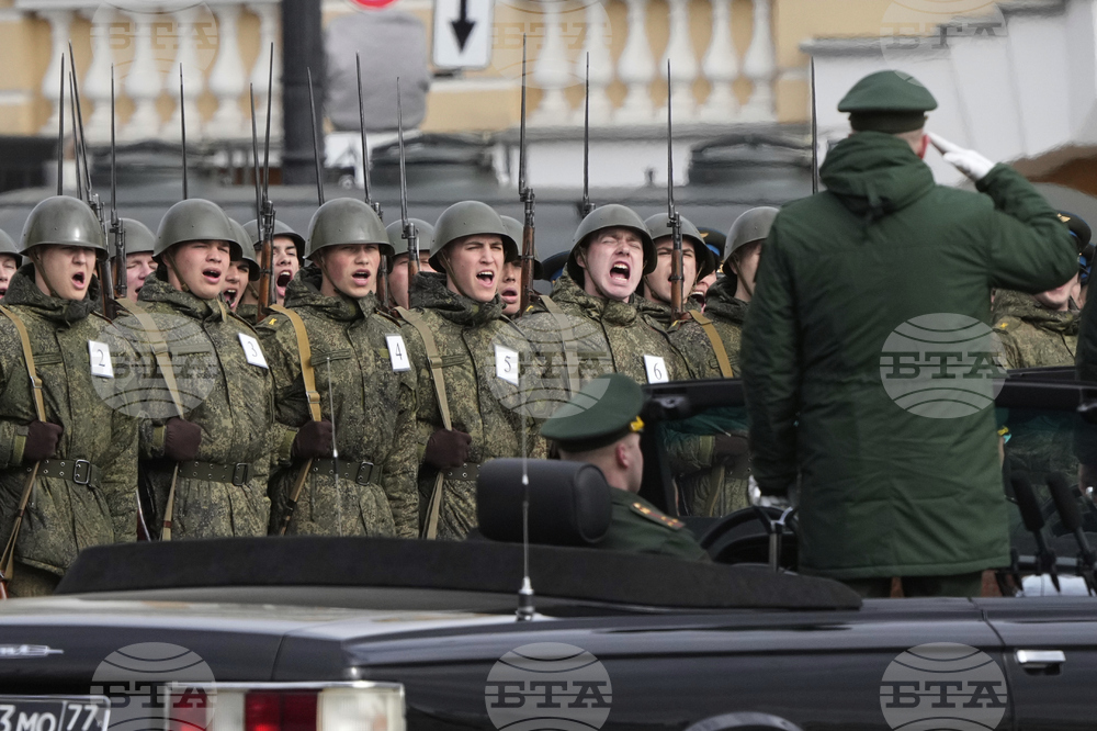 Russia Victory Day Parade Rehearsal