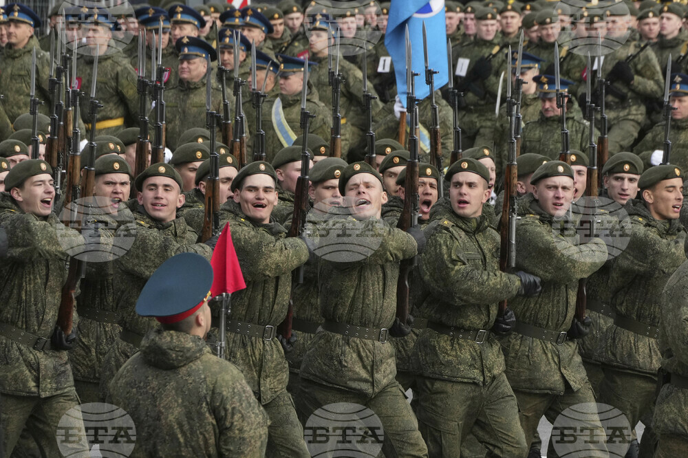 Russia Victory Day Parade Rehearsal