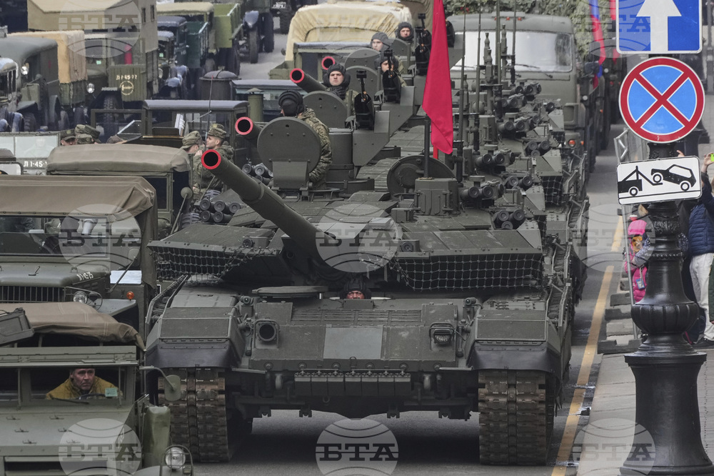 Russia Victory Day Parade Rehearsal
