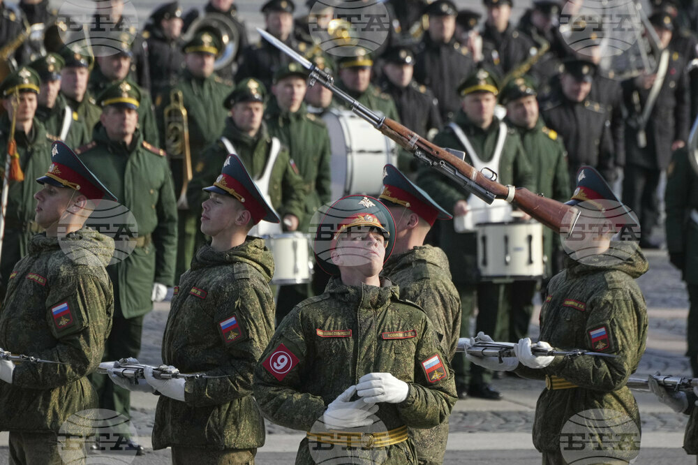 Russia Victory Day Parade Rehearsal