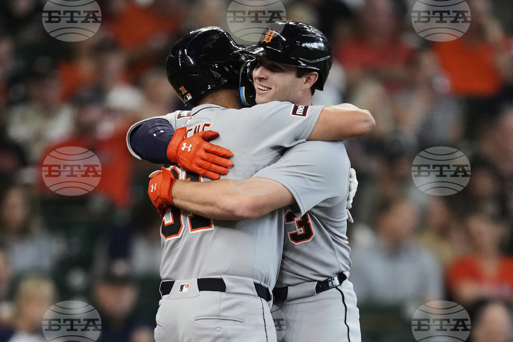 Tigers Astros Baseball