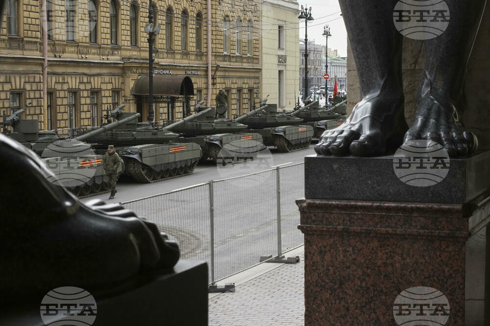 Russia Victory Day Parade Rehearsal
