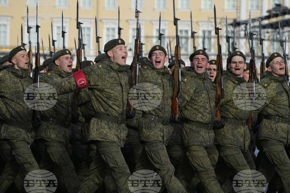 Russia Victory Day Parade Rehearsal