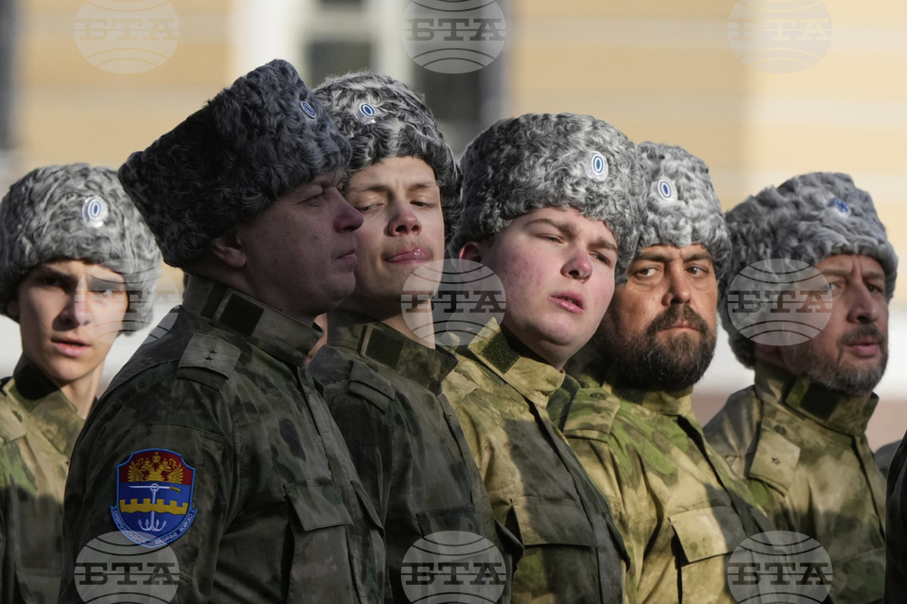 Russia Victory Day Parade Rehearsal
