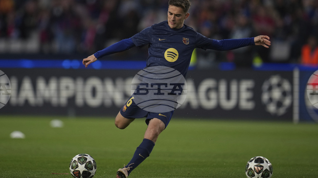 Халфът Гави поднови тренировки с Барселона след шестмесечно отсъствие