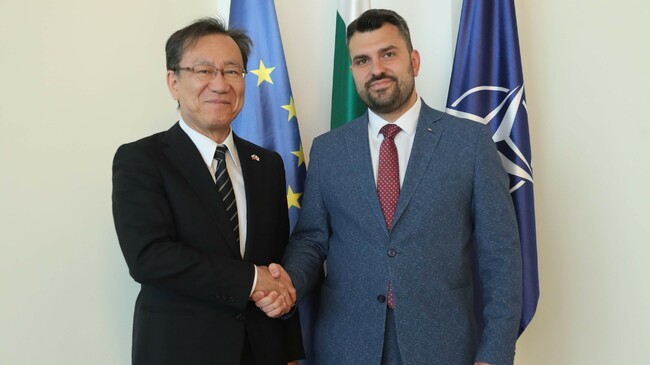 Foreign Minister, Japan's Ambassador to Bulgaria Discuss Bilateral Relations