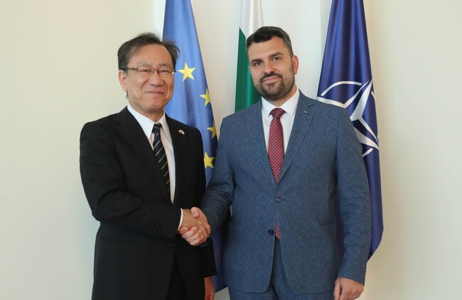 Foreign Minister, Japan's Ambassador to Bulgaria Discuss Bilateral Relations