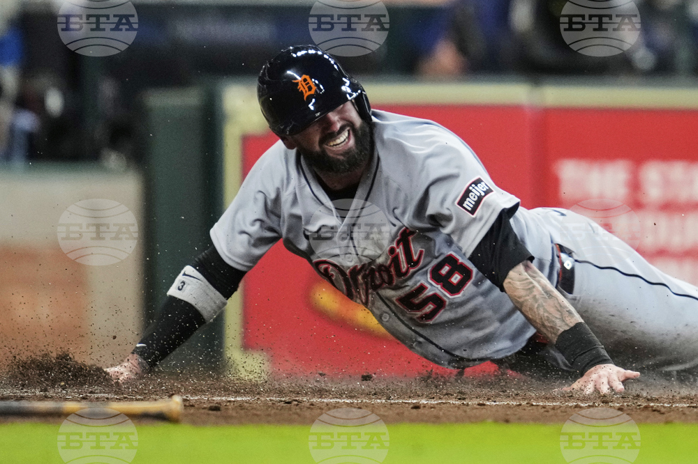 Tigers Astros Baseball