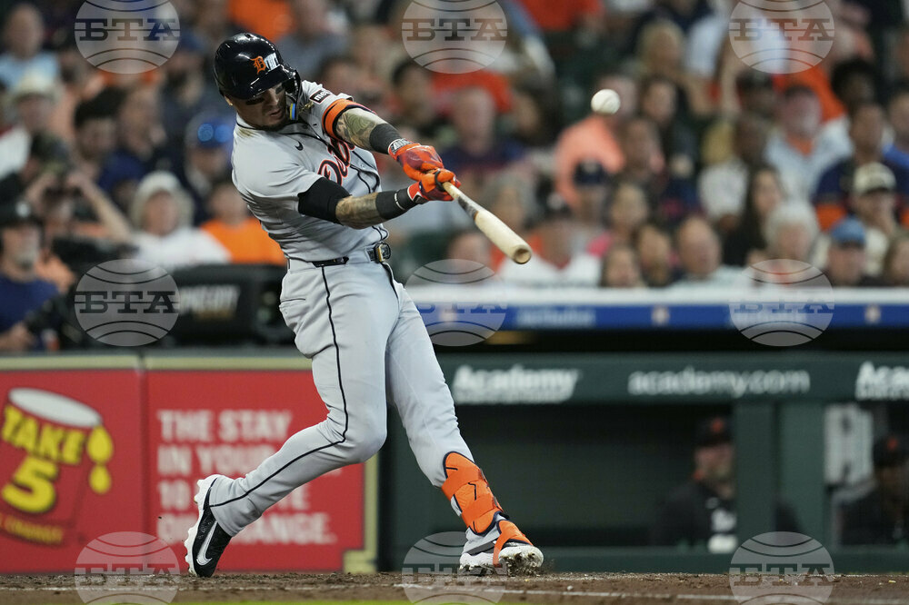 Tigers Astros Baseball