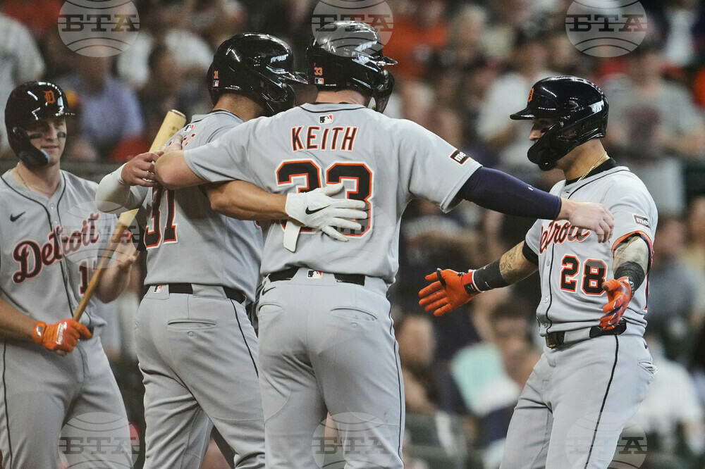 Tigers Astros Baseball