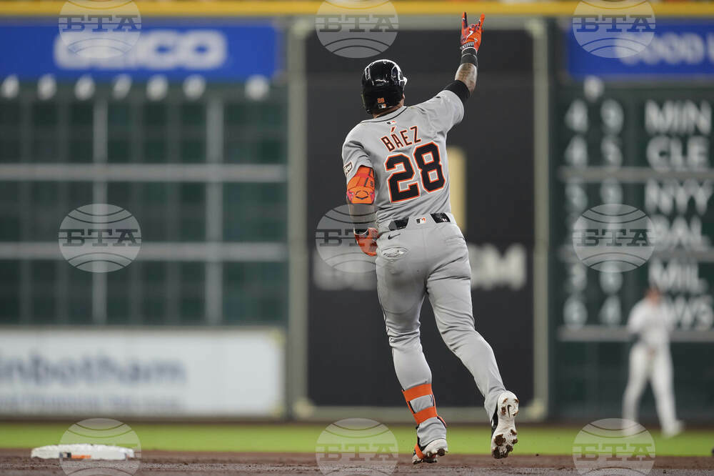 Tigers Astros Baseball