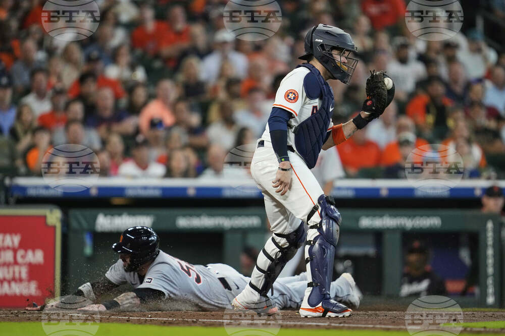 Tigers Astros Baseball