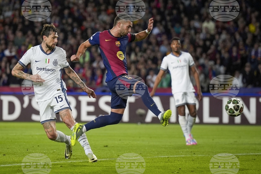 APTOPIX Spain Soccer Champions League