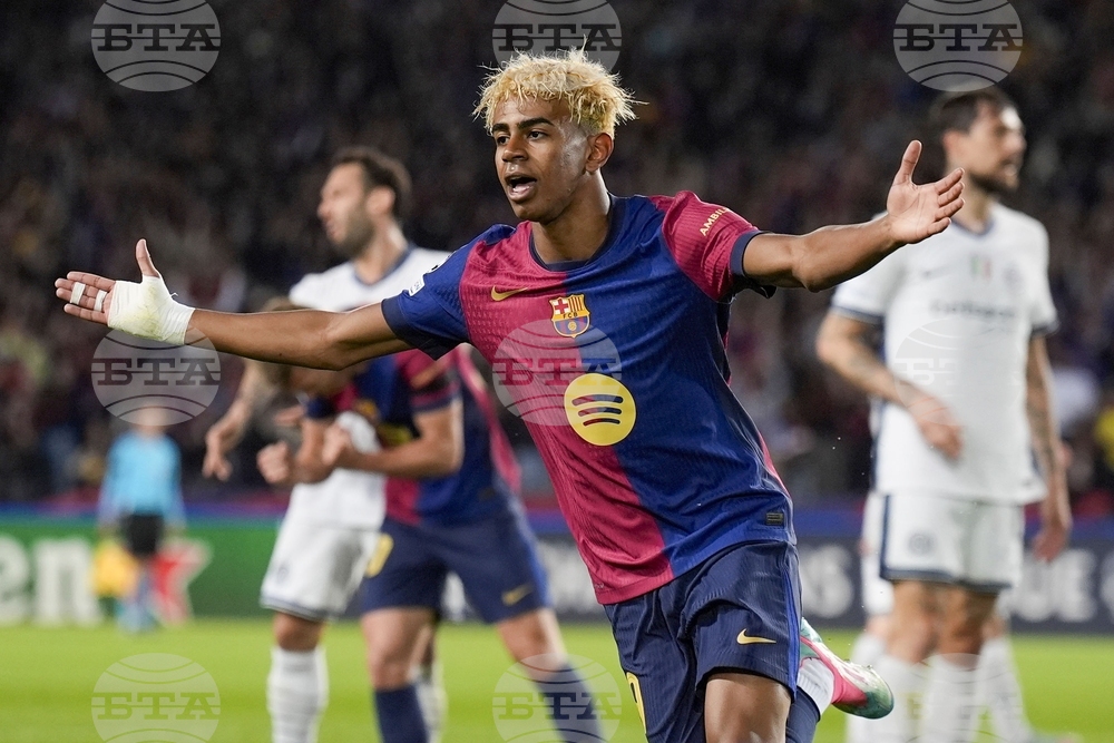 APTOPIX Spain Soccer Champions League