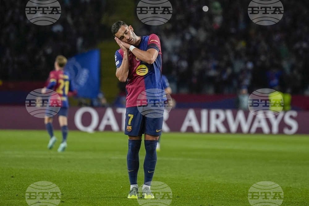 APTOPIX Spain Soccer Champions League