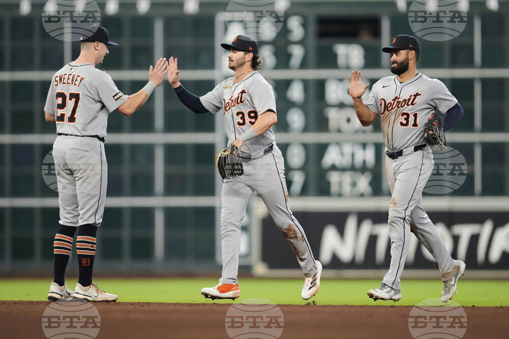 Tigers Astros Baseball
